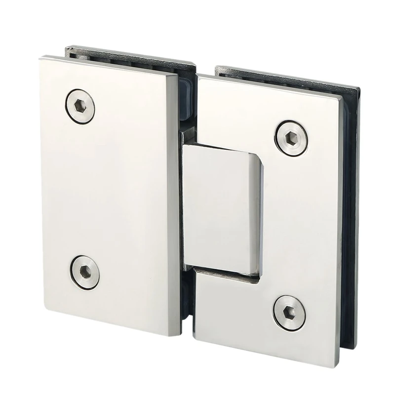 

Heavy Duty 180 Degree Glass Door Cabinet Showcase Cabinet Clip Glass Shower Door Hinge Replacement Parts Stainless Steel Polis