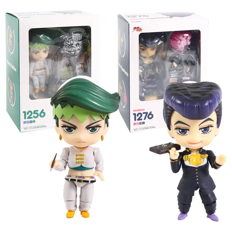 Anime jojos aventura bizarra kujo jotaro dio kakyoin noriaki rohan kishibe  pvc figura de ação modelo brinquedos boneca presente de natal - AliExpress