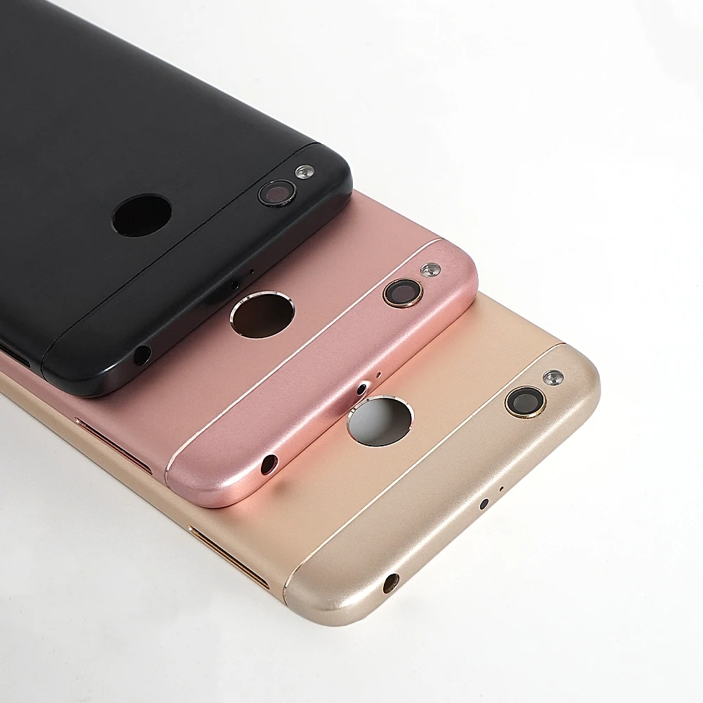 Корпус для Xiaomi Redmi 4X металлический Батарея задняя крышка мобильного телефона для Redmi4X Запчасти для авто чехол