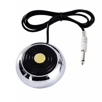 

Pedal for Tattoo Machines Tattoo Footswitch Tattoo Machine Power Supply accessories 360 GEM Stainless Steel Tattoo Foot Pedal