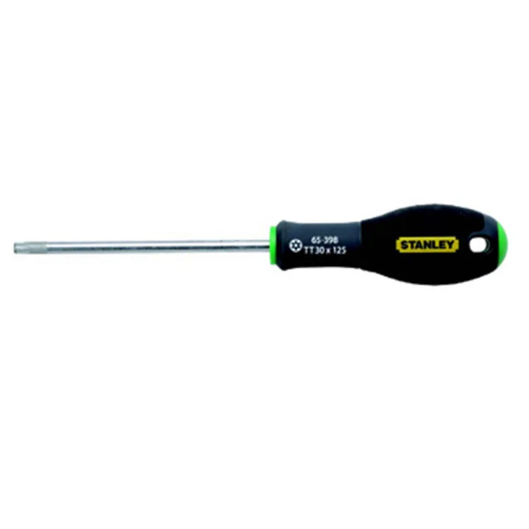 

STANLEY Three-Color Handle Middle Hole Flower-shaped Screwdriver Star Screw Driver