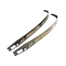 

Sanlida Miracle X8 ILF Limbs 68" 16-44 LBS Entry-level ILF Recurve Bow Limbs Core Wood Hunting Shooting Outdoor Sport