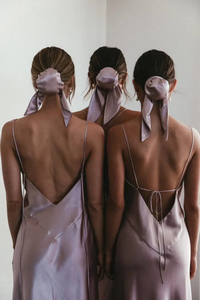 Vestido de festa платья подружки невесты на тонких бретелях с v-образным вырезом, атласное платье на спине demoiseur D'Honneur