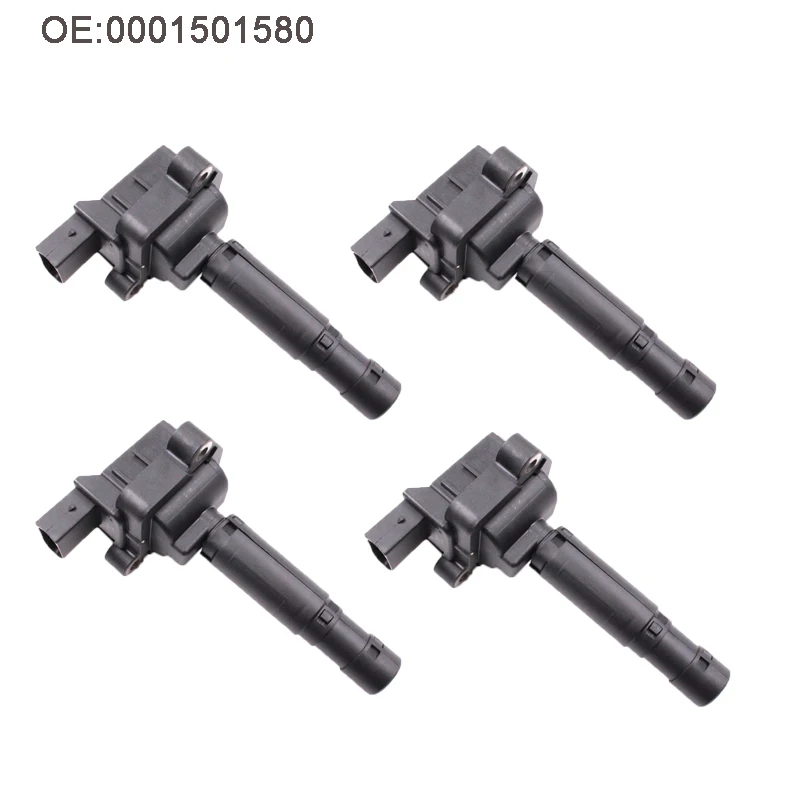 4 шт. катушки зажигания для Mercedes Benz C-CLASS W203 CLK C209 W211 E-CLASS 0001501580 A0001501580