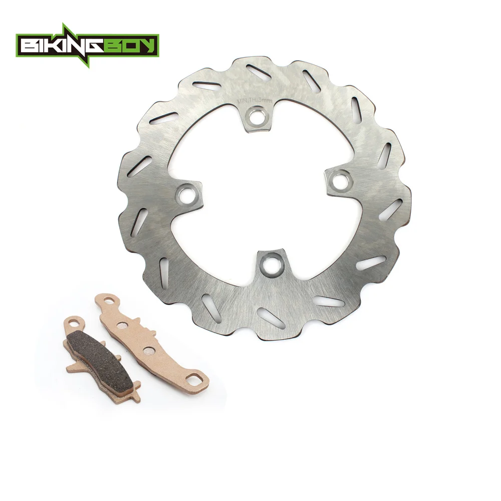 BIKINGBOY передний тормозной диск роторные колодки KVF 650 Prairie грубая сила KVF KFX 700 06 07 08 09 LT-V LTV 700 Твин Пикс 04 05 - Цвет: Disc Pads
