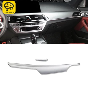 

CAR MANGO for BMW G30 5 Series 2018 2017 Car Styling Center Console Gear Panel Cover Trim Frame Sticker Interior Accessories