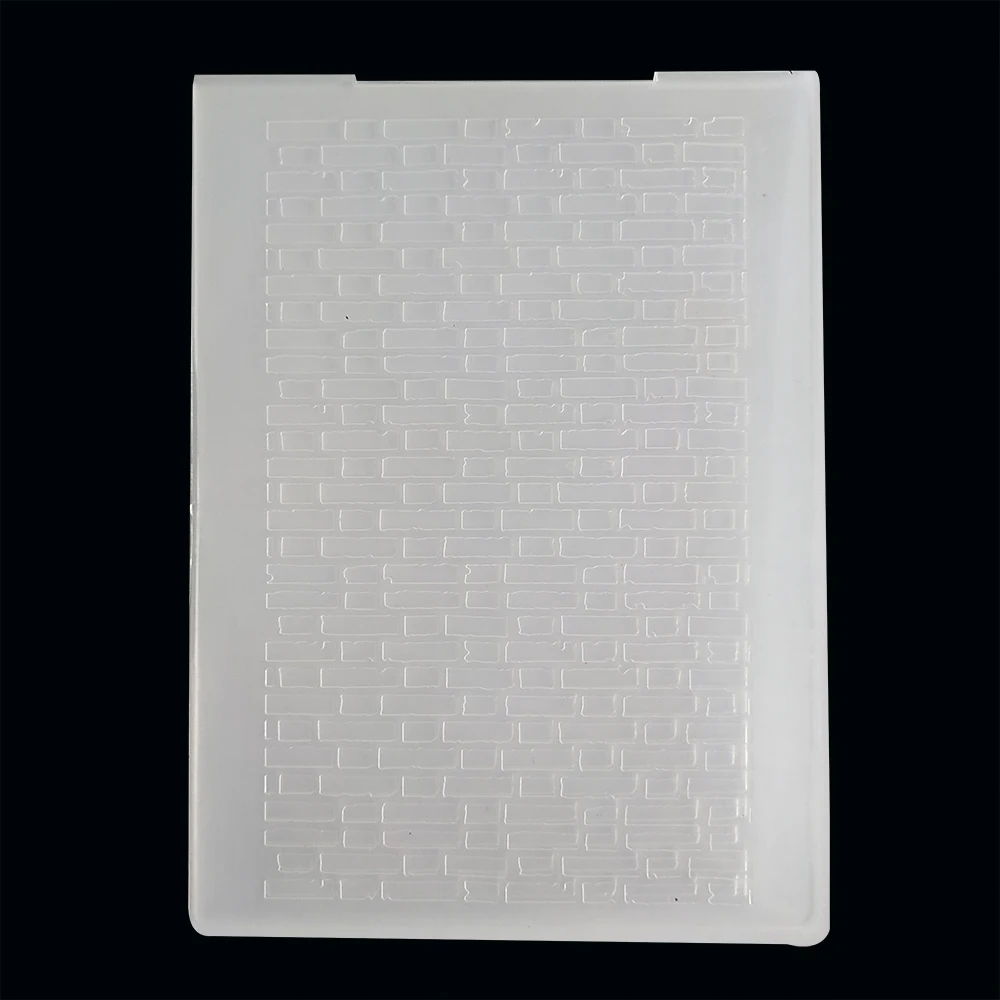 AZSG 3D city wall Embossing plates Design DIY Paper Cutting Dies