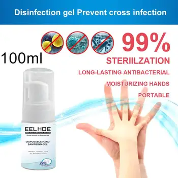 

100ml Non-Alcohol Disinfection Hand Sanitizer Fast Dry No Wash Antibacterial Gel