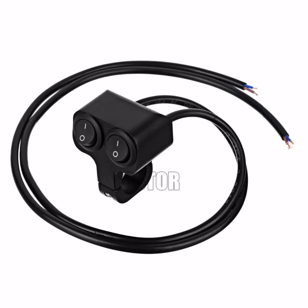 12v 10A Мотоцикл с ЧПУ Алюминий сплав переключатель 22 мм 2 варианта автоматического включения света фар переключатели для мотоцикла и велосипеда 2 провода видео-телефон двери