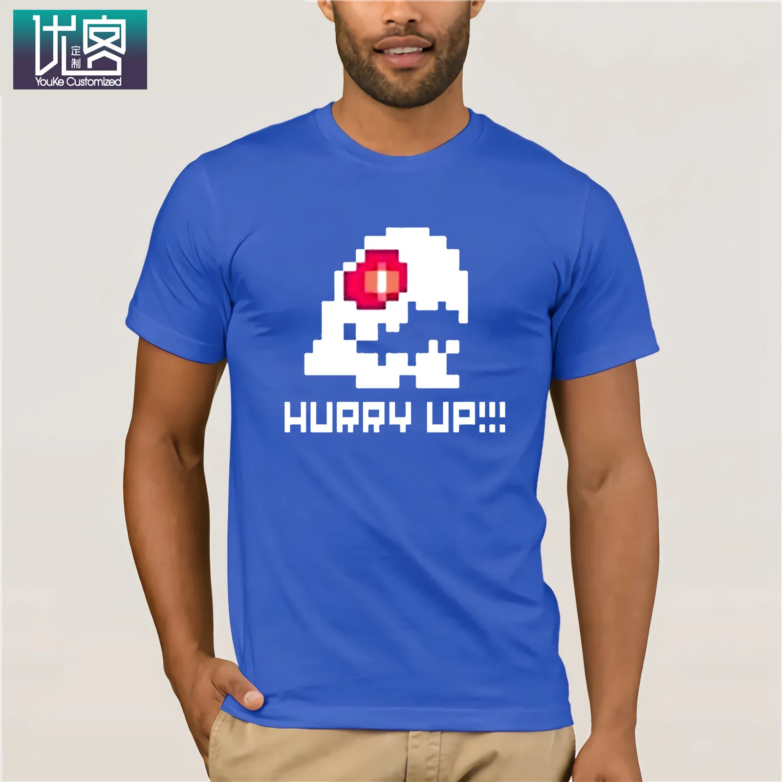 Bubble Bobble Hurry Up, забавная футболка с видеоиграми, хлопок, мужская и женская футболка, мужские футболки, летняя стильная Винтажная футболка с вырезом лодочкой