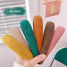 

New Women Girls Cute Candy Colors Simple Hairbands Sweet Hair Holder Headband Hair Hoop Fashion Hair Accessories