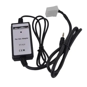 

Professional Car Vehicles 3.5mm Mini Jack AUX MP3 Audio Music Interface Adapter Universal Fit For Mazda