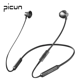 

Picun H12 Wireless Earphone Bluetooth 5.0 Headphone Magnetic Neckband Sports Earphones 20H Playback Headset for iPhone Xiaomi PC
