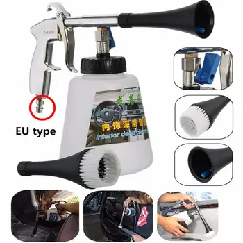 

Car Tornado Cleaning Gun High Pressure Foam Deep Cleaning Washer Motorcycle Auto Washing Tool Dust Remover Brush 2019 New