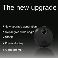 HDQ15 Мини WiFi IP камера 1080P HD камера для домашней безопасности Карманная камера с дисплеем питания сигнализация для спорта на открытом воздухе Поддержка TF карты