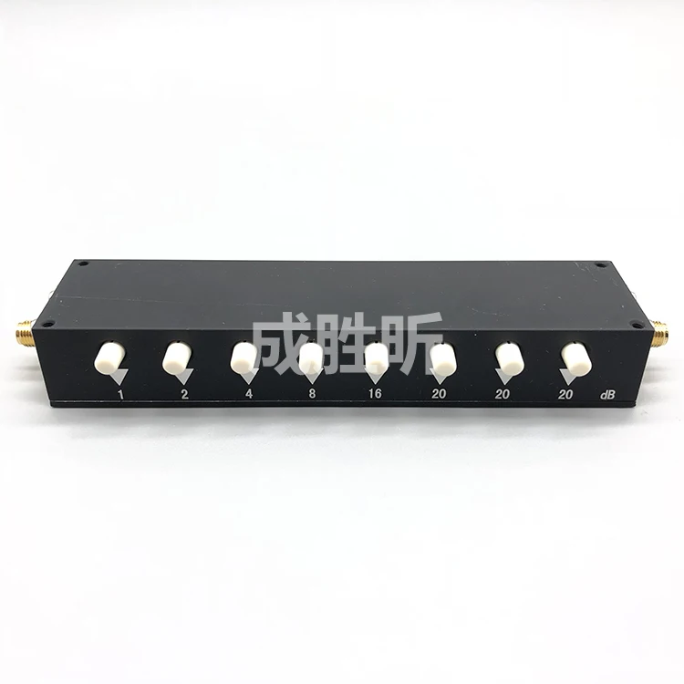 SMA Регулируемый аттенюатор 90dB SMA шаг аттенюатор SMA ключ Регулируемый аттенюатор 90