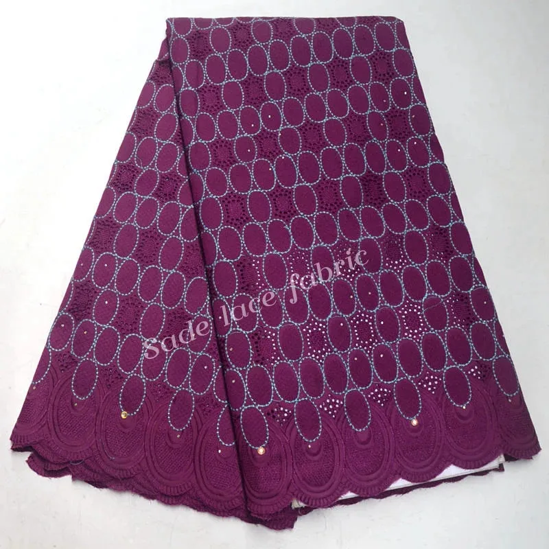 FolaSade последний белый Африканский хлопок вуаль кружева в швейцарской высококачественной Африканское сухое кружево ткань для мужчин Wo229