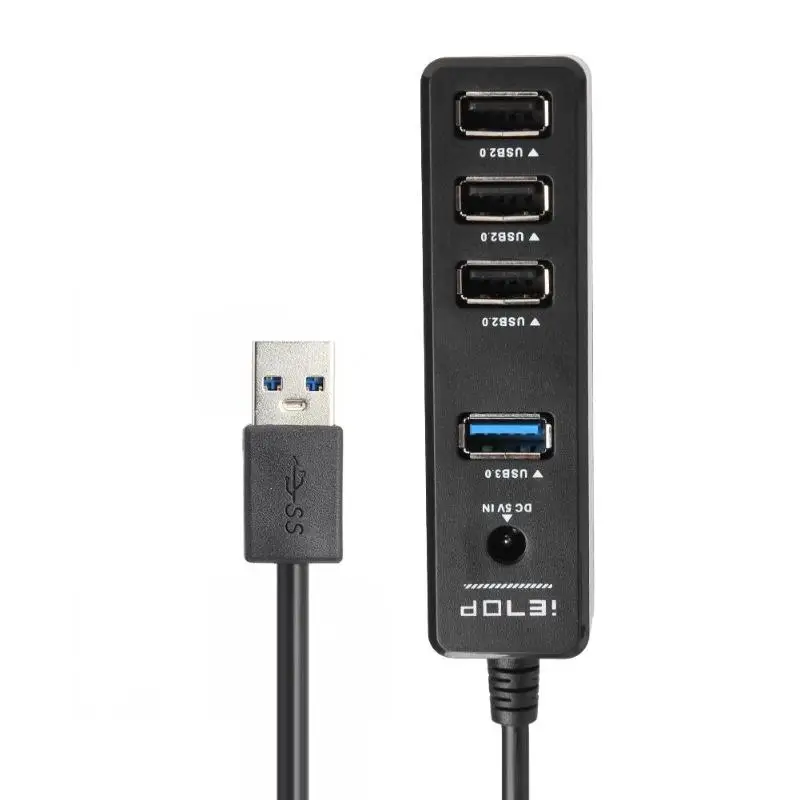 4 порта USB 3,0 концентратор USB3.0 к USB3.0 USB2.0 адаптер Поддержка 2 ТБ HDD жесткий диск Максимальная скорость передачи данных до 5 Гбит/с