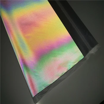 

Hot Sale 320T 40D Colorful Reflective Nylon Fabric Waterproof For Fashion Down Jacket