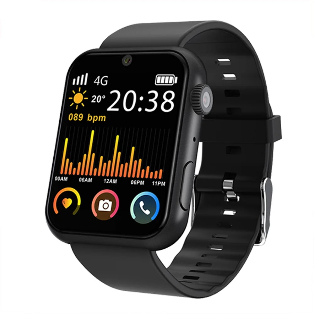 US $149.99 4G Android Smart Watch Men SIM Card Wireless WIFI GPS Bluetooth Call Dual Camera HD Photo Heart Rate Waterproof Large Memory