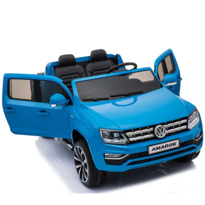Volkswagen pickup Двухместный Детский Электрический автомобиль качели четырехколесный пульт дистанционного управления может сидеть человек автомобиль детская игрушка автомобиль
