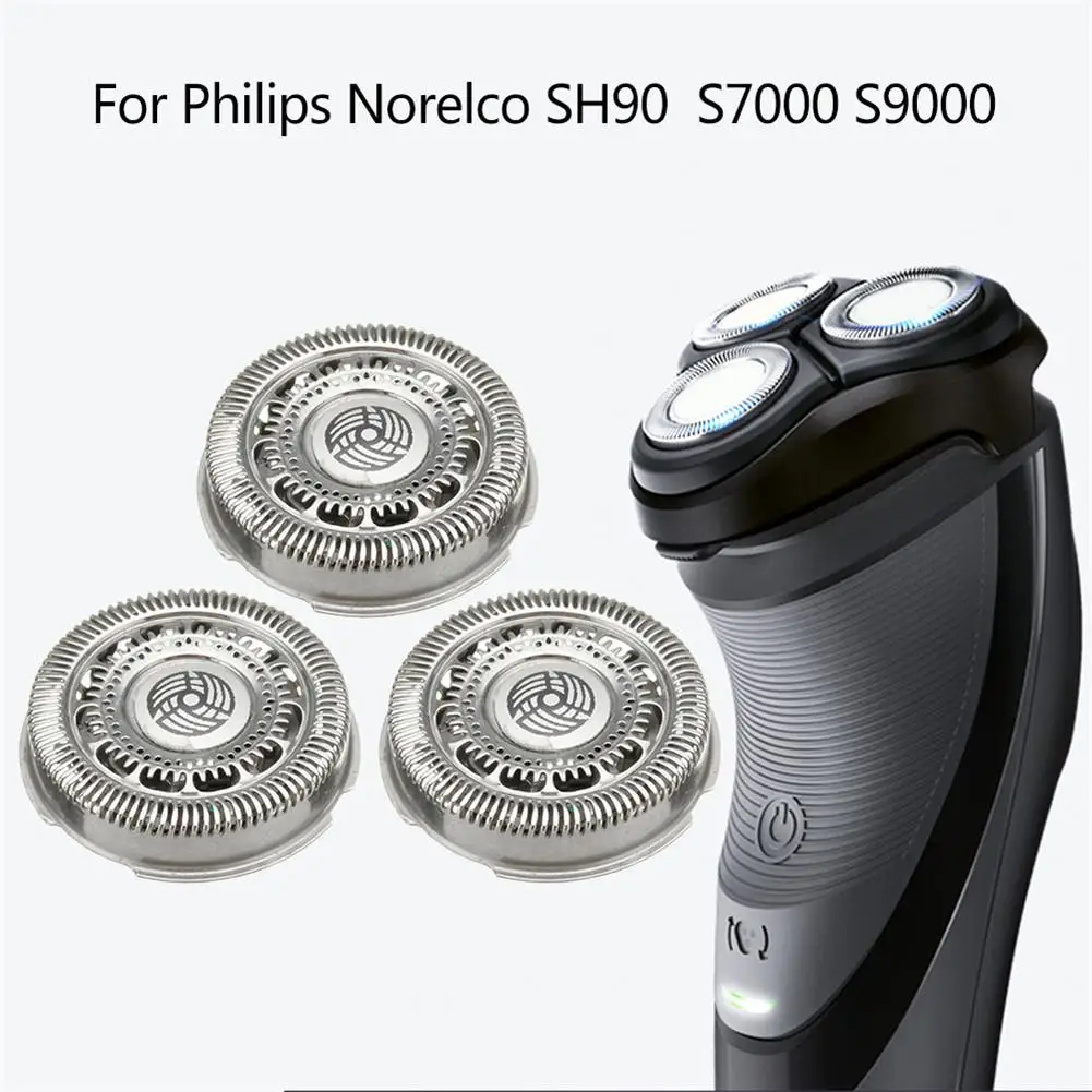 

3Pcs/Set Shaving Heads Replacement Shaver Heads Multi Precision Razor Head Blades for Philips Norelco SH90 S7000 S9000