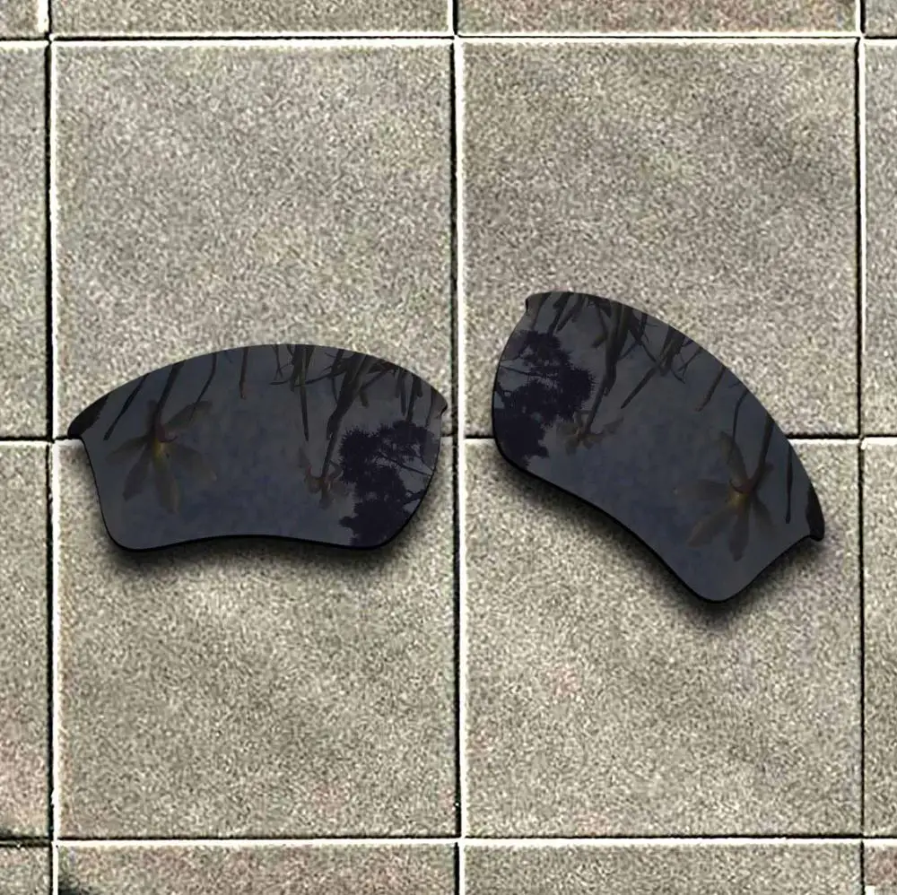 Сменные линзы для солнцезащитных очков Stealth поляризационные черные Oakley Half Jacket 2 0