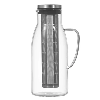 

1.5L Kitchen Coffee Maker Pot Comfort Grip Handle Gifts for Coffee Lovers