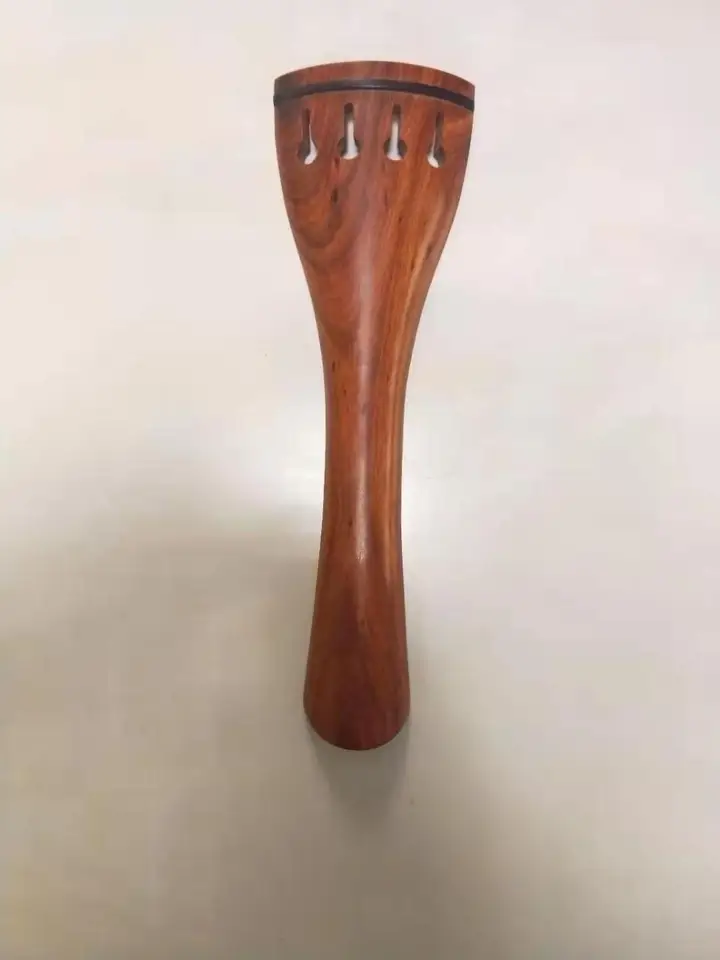 1 PC コントラバステールピース 3/4 サイズエボニーローズウッド