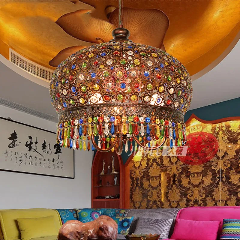 Богемская люстра в стиле ретро для ЮгоВосточной Азии|Подвесные светильники| |