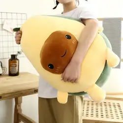 Jouet en peluche avocat mignon 25/35/60CM, poupée rembourrée, coussin de fruits, oreiller en peluche doux, jouet pour enfants bébé fille garçon, cadeau d'anniversaire 