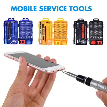 

110 in 1 Screwdriver Set Mini Precision Screwdriver Multi Computer PC Mobile Phone Device Repair Hand Home Tools
