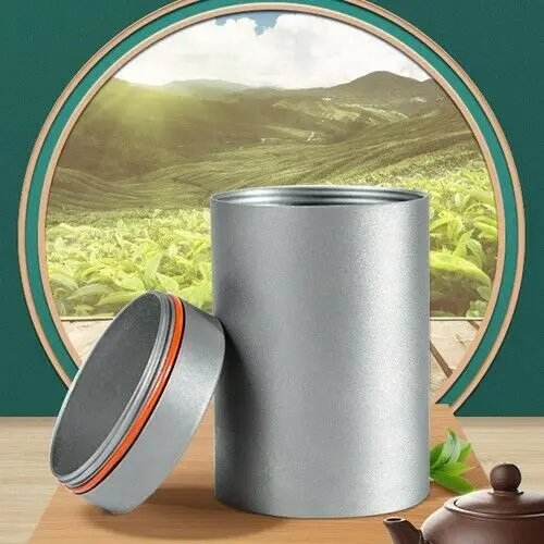 180ML Reinem Titan Flasche Tee Lagerung Dosen Gläser Luftdicht Kaffee Tee Container – Detail 5