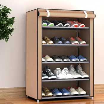 

Shoe Cabinet Shoe Shelf Shoe Rack Non-Woven Fabric Multi-Layer Practical Creative Home Organization Household Supplies