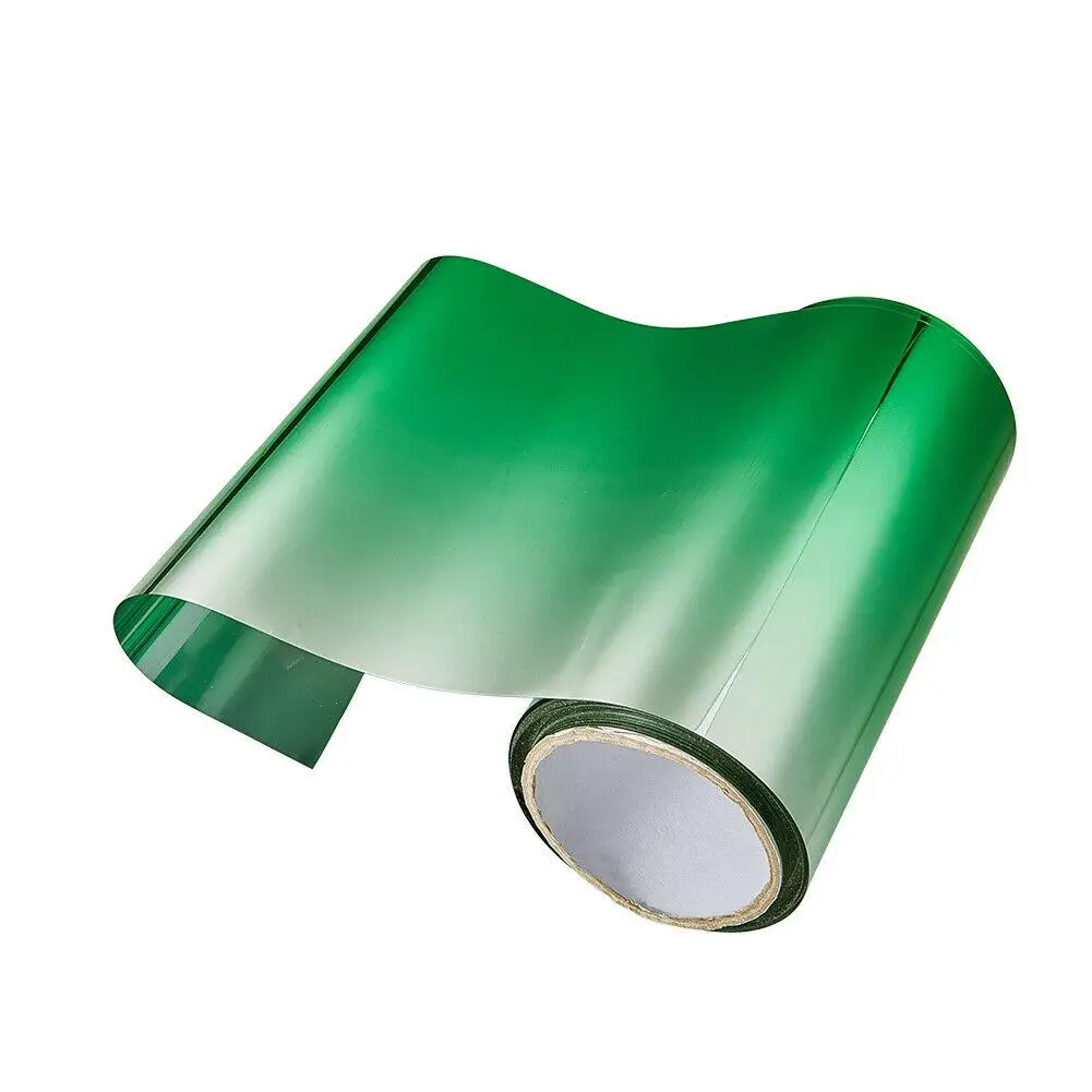 HiMISS защита для лобового стекла автомобиля DIY Наклейка на окно солнцезащитный козырек полоса Тонирующая пленка - Цвет: green