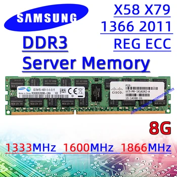 

Samsung Server Memory ddr3 8GB 1333MHz 1600MHz 1866MHz REG ECC RAM pc3-10600R 12800R 14900R 4GB 2GB 16GB 32GB