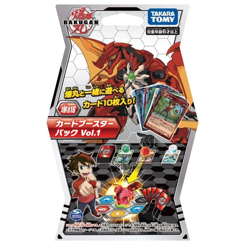 TAKARA Bakugan TCG настольные игры карточные игрушки коллекции 10 карт 016 Vol1 028 Vol2 Battle Brawlers BakuCores Planet Toy