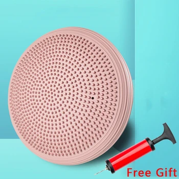 

Yoga Balance Mat Massage Cushion Balance Seat Cushion Plate Padded Thick Explosion-Proof Balance Ball Exercise Training Ball