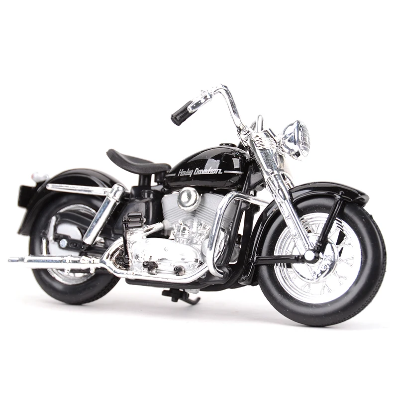 Maisto 1:18 Harley-Davidson 1952 K Model Die Cast Vehicles Collectible Hobbies Motorcycle Model Toys 6