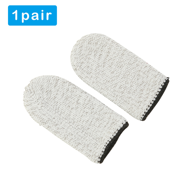 Game Controller Finger Cover Proof Non-Scratch Sensitive Touch Screen Gaming Finger Thumb Sleeve Gloves for PUBG game