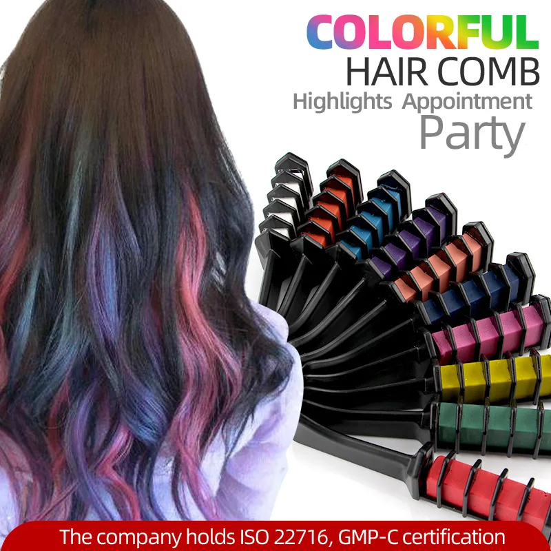 10 Colors Hair Chalk for Kids Hair Chalk Comb Temporary Bright Hair Color  Dye Gift for Girl Toys Birthday Party Cosplay DIY Children's Day,  Halloween, Christmas 