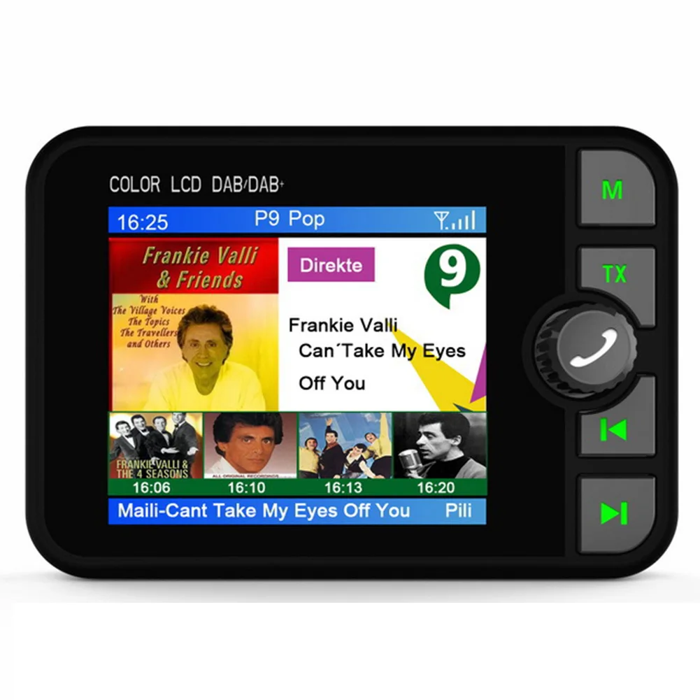 Wide View DAB/DAB MP3 3,5 мм Портативный Bluetooth Handsfree аксессуары для использования в автомобиле Авто цифровое радио Plug And Play fm-передатчик