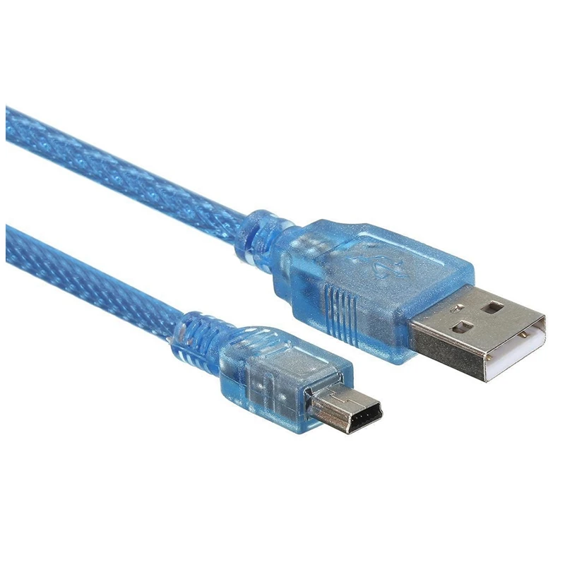 10 м USB 2,0 A папа к Мини 5Pin Мужской синхронизации данных зарядное устройство свинцовый Удлинительный кабель жила шнур