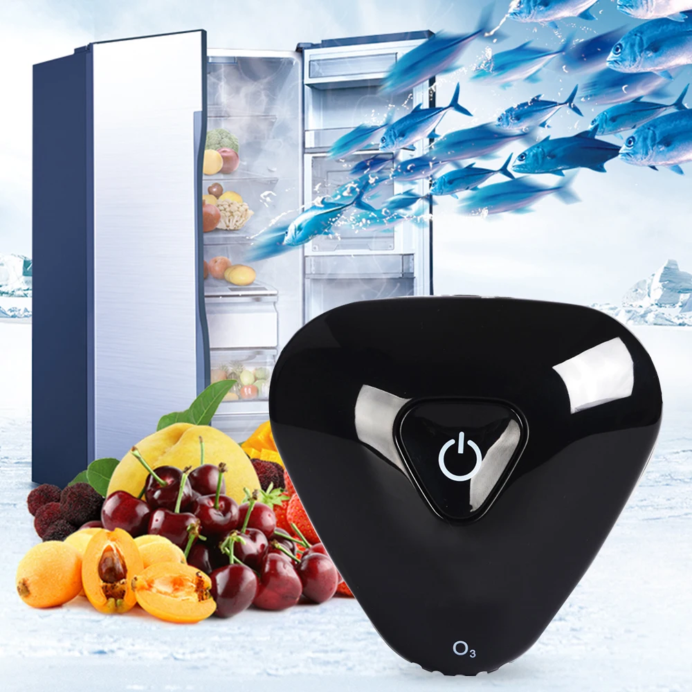 

Refrigerator Ozone Generator Electronic Deodorizer Wardrobe Shoe Cabinet Ozone Sterilization Deodorizer Car Air Purifier