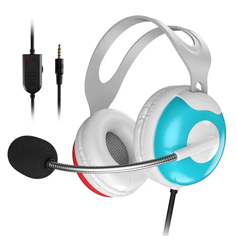 2020 NEW Wired Gaming Headphones 3 5mm Stereo Game Headset With Mic Voice Control For Switch PS4 PC Laptop Phone Computer Gamer