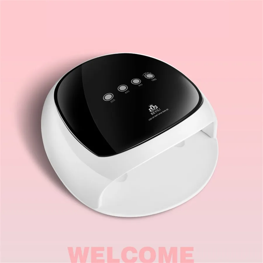 White-EU-Plug 36 Вт УФ светодиодная лампа для маникюра, Сушилка для ногтей, лампа для льда, Гибридный гель, лечебный ультрафиолетовый свет для ногтей, обычная сушилка для лака - Цвет: White-EU-Plug