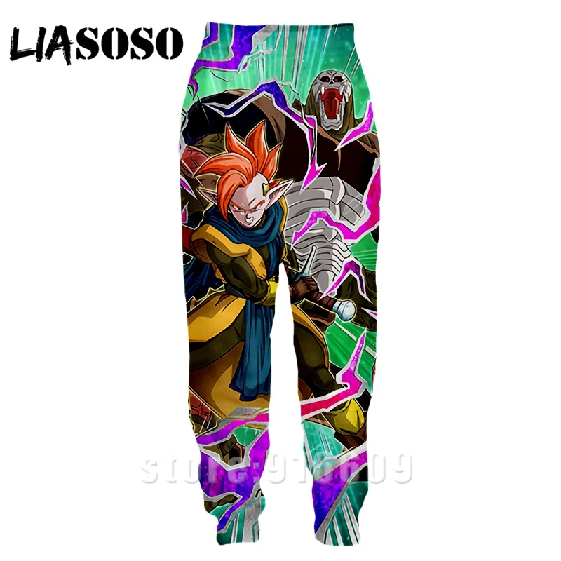 27 LIASOSO, мужские и женские спортивные штаны с 3d принтом, популярные аниме DBZ Dragon Ball Z Super Saiyan Goku, повседневные тренировочные штаны, штаны для бега - Цвет: 27