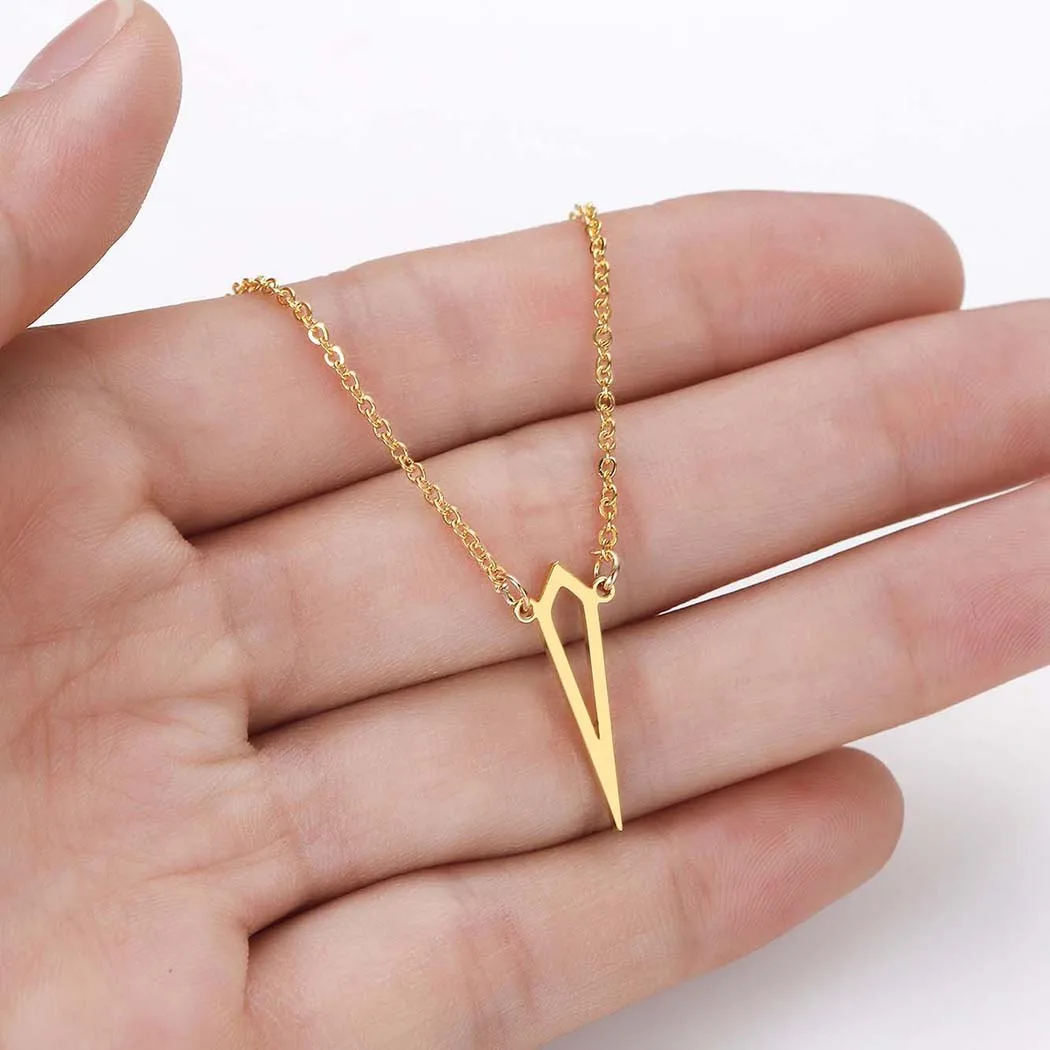 PA670 Gold Mama Africa Map Necklace Men Women Stainless Steel Jewelry The Motherland Geometric Necklaces& Pendants Gift - Окраска металла: PA670