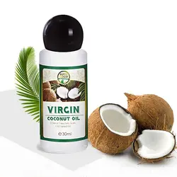 30 мл экстракт кокосового масла холодного отжима натуральное масло, полезное для здоровья для волос и ухода за кожей/Средство для снятия