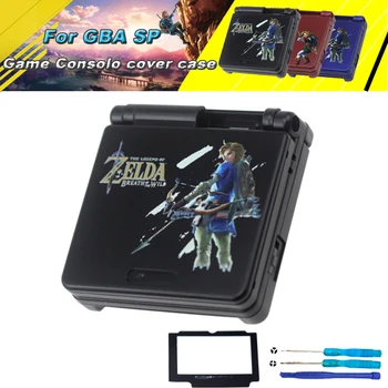 

For Nintendo GBA SP For Gameboy Housing Case Cover Replacement Full Shell For Advance SP